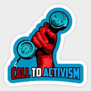 Call to Activism! Sticker